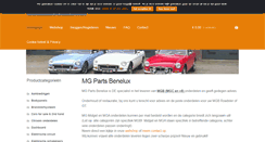 Desktop Screenshot of mgpartsbenelux.nl